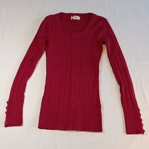 Pink Republic Sweater Long Sleeves Large